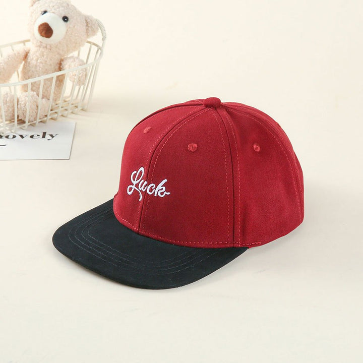 1pc Gorra de béisbol para niños, estilo primavera y otoño, 3-7 años, moderna y versátil, gorra de pato