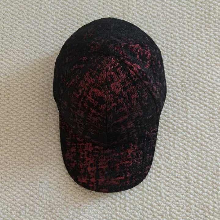 Gorra de Béisbol Ligera y Transpirable para Hombres & Mujeres con Cierre Ajustable Snapback, Diseño en Contraste /Rojo, 6 Paneles Estructurados Ideales Gimnasio Deportes Viajes Exteriores Casual - Gorro Atlético Unissex