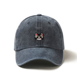 Gorra de béisbol bordada con gato lindo - Ligero, transpirable, poliéster, ajuste ajustable, perfecto para uso diario y regalos de vacaciones, ideal para Pascua, Día de la Madre, Ramadán, ropa casual para la cabeza | Bordado juguetón | Gorra cómoda