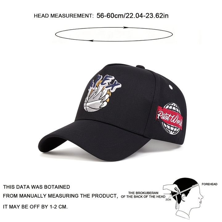 Gorra de Béisbol Ajustable para Hombre con Diseño de Garra de Oso - Elegante, Ligera y Transpirable para Actividades al Aire Libre, Viajes y Vacaciones en la Playa