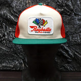 Gorra de béisbol retro americana para hombre, estilo skateboarding urbano, con bordado de frenos - Cierre ajustable snapback, diseño transpirable de seis paneles