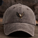 Gorra de béisbol ligera para hombre - Diseño gráfico de águila en vuelo, panel frontal estructurado para exteriores, deportes y ocio - Gorra de béisbol lavable a máquina para uso diario y eventos especiales - Regalo ideal para papá, esposo, atletas - Acce