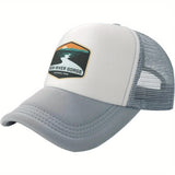 Gorra de béisbol transpirable para hombres, adecuada para hombres y mujeres, ajustable, perfecta para actividades al aire libre de verano en el Parque Nacional del Nuevo Río Gorge.