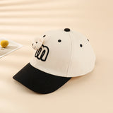 1 pieza, gorra de béisbol, estilo primavera y otoño, 3-7 años, gorra de conejo de moda para niños, gorra de pico de pato, gorro de sol para niñas