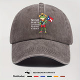 1 Gorra de béisbol ajustable retro con diseño de rana con bandera de Puerto Rico - Poliéster ligero, diseño de rana de dibujos animados, perfecto para actividades al aire libre y eventos de regreso a casa, ropa de cabeza al aire libre | Diseño de rana de