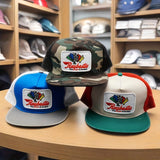 Gorra de béisbol retro americana para hombre, estilo skateboarding urbano, con bordado de frenos - Cierre ajustable snapback, diseño transpirable de seis paneles