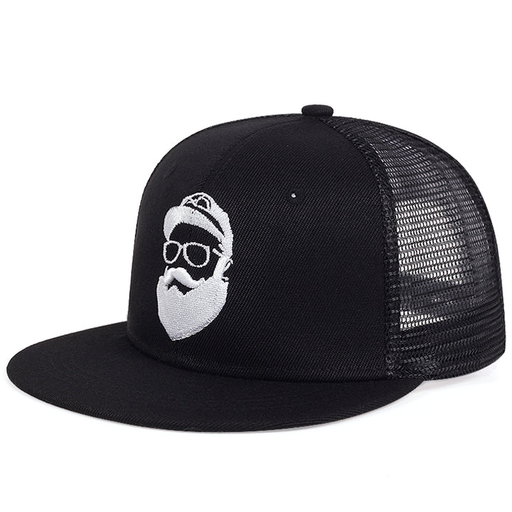 Gorra de béisbol con patrón de tío barbudo para hombre