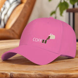 Gorra de béisbol con temática de café para mujer y hombre con estampado de grano de café y taza - Snapback ajustable, gorra ligera y transpirable para amantes del café, viajes