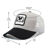Gorra de Béisbol Ajustable para Hombre y Mujer con Parte Trasera de Malla Transpirable y Estampado Animal - Gorra Ligera Unisex para Verano, Pesca, Deportes, Hip-Hop - Tamaño Único (54.86-59.94 cm) - Regalo Ideal para Hombres y Mujeres - Diseño de 6 Panel