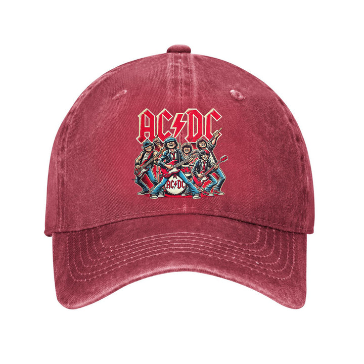 Gorra de Béisbol Gráfica Rock Band - Gorra Ligera Ajustable con Visera Curvada para Hombres y Mujeres, Sombrero Unisex Casual, Estampado Audaz, Ajuste Cómodo, Para Uso Diario