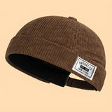 Gorra Plana Estilo Pata de Gallo Retro Hip-Hop para Hombre - Gorrito Invernal Cálido con Parche Letras, Sombrero Unisex Todo-Temporada al Aire Libre y Ropewear & Atuendos Casuales