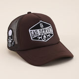 Gorra de béisbol con logo bordado, malla transpirable y moderna. Ideal para personas que buscan estilos únicos, perfecta para salidas diarias y actividades callejeras