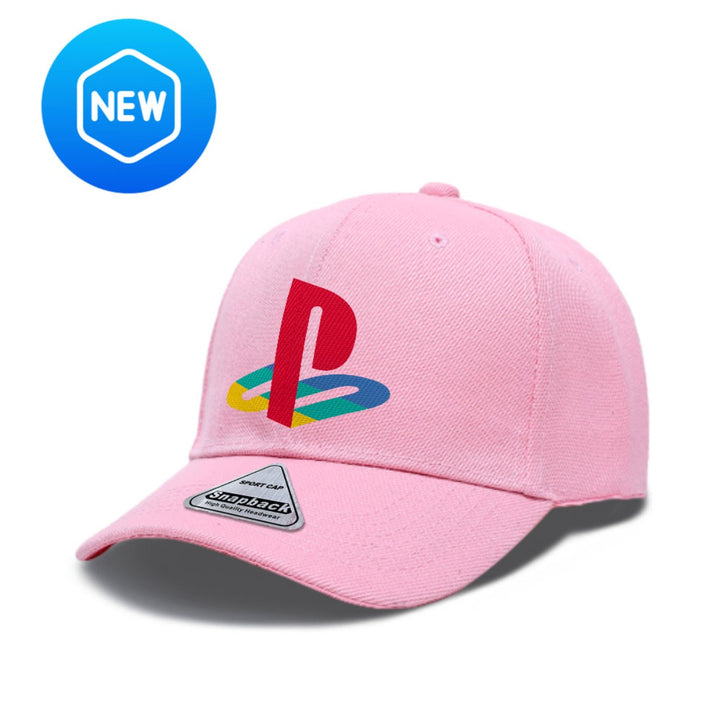 1 gorra de béisbol con logo oficial PlayStation - Ajustable Snapback, ligera y transpirable en poliéster para hombres & mujeres, ¡cómoda todo el año! Diseño exclusivo PS ideal al aire libre o fiestas. Regalo perfecto gamers (licencia original). Estilo uni