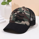 1 gorra de béisbol camuflaje neutro, ajustable con malla transpirable, casual y apta para actividades al aire libre. Gorras unisex ideal para mujeres, ¡perfectas como accesorio deportivo o sombrero viajero! Diseño en estampado militar, construcción durade