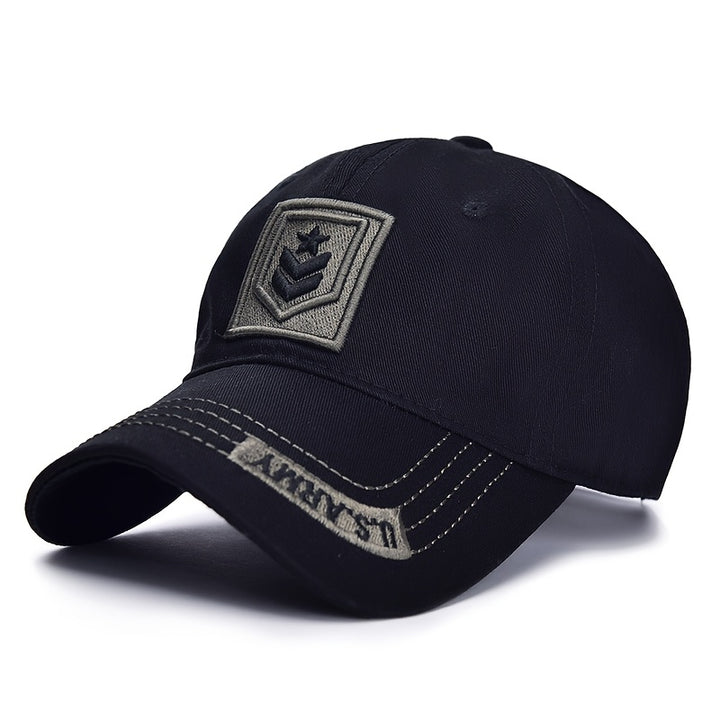 Gorra de béisbol de camuflaje para hombre con diseño patriótico de águila bordada - Snapback ajustable, parte trasera de malla transpirable, gorro para exteriores para todas las estaciones para pesca y caza