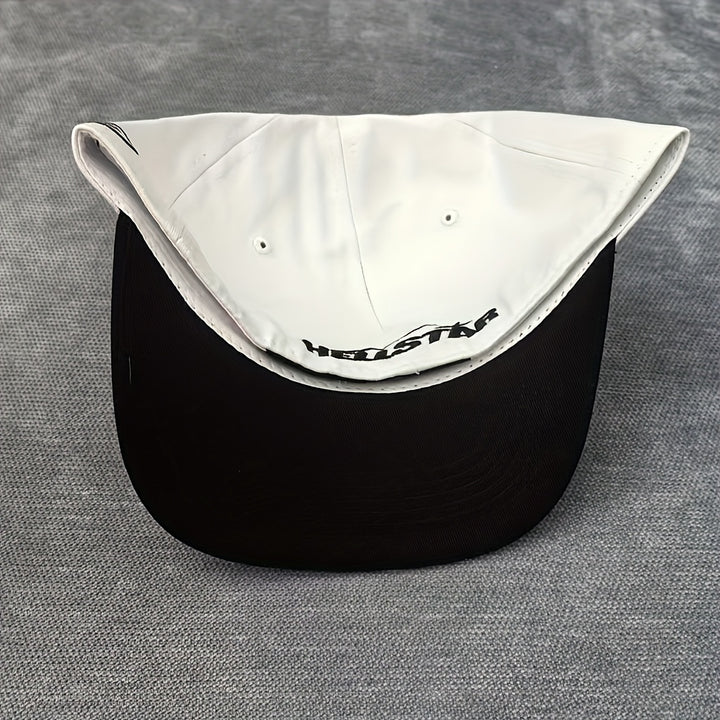 Sombrero de Ala Ancha con Bordado Camuflaje y UPF para Exteriores, Camping, Playa | Tejido de Diseño Textil (Lavable a Mano) | Visera Protectora Solar