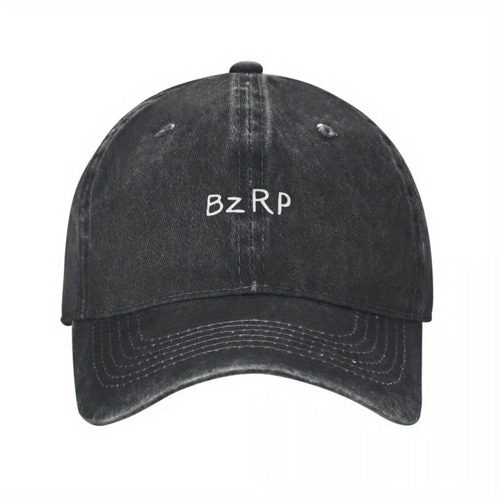 Gorra de Béisbol Ajustable Bizarrap (BZRP) - Algodón Ligero y Transpirable con Logo, Negro | Protección Solar Casual para Hombres y Mujeres, Perfecta para Actividades al Aire Libre