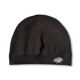SYNA WORLD Gorro Beanie Ajustable con Cierre a Presión para Hombre - Ligero y Elástico, Negro/Blanco/Gris/Azul/Rojo/Negro/Blanco/Gris/Azul/Rojo/Negro/Blanco/Gris/Azul/Rojo/Negro, Actividades al Aire Libre, Lavable a Máquina, Ropa Urbana Casual, Moda de Te