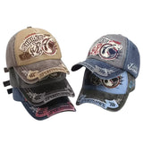 1pc Gorra de Béisbol para Hombre con Bordado de Tiburón Grande, Visera Casual Snapback, Gorras Hip Hop para Mujer, Gorro Peaked