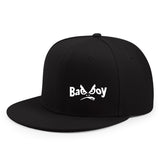 Gorra de béisbol con diseño gráfico malo - Gorra negra con diseño de personaje de dibujos animados blanco, ropa urbana unisex para hombres y mujeres, lavable a mano, ropa de cabeza para exteriores, letra oscura, gorro duradero.
