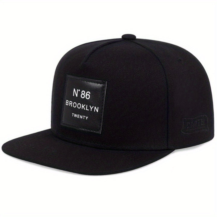 Gorra De Béisbol Con Parche De Etiqueta Brooklyn, Estilo Hip Hop, Ligera, Transpirable, Unisex, Para Golf, Para Hombres Y Mujeres