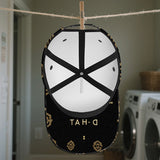 1 gorra de béisbol elegante con estampado dorado 2D para Acción de Gracias - Gorra de poliéster de cuerpo completo con diseño vibrante y audaz, ideal para streetwear, deportes y carreras al aire libre, Ropa Casual,Moda Streetwear,Sombreros de Moda,Tela Du