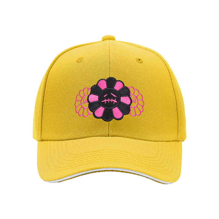 Gorra de Béisbol Clásica con Estampado de Flores, Visera Curva Unisex para Deportes al Aire Libre, Regalo de Navidad, Opción de Regalo para Fiestas de 1 o 2 Piezas