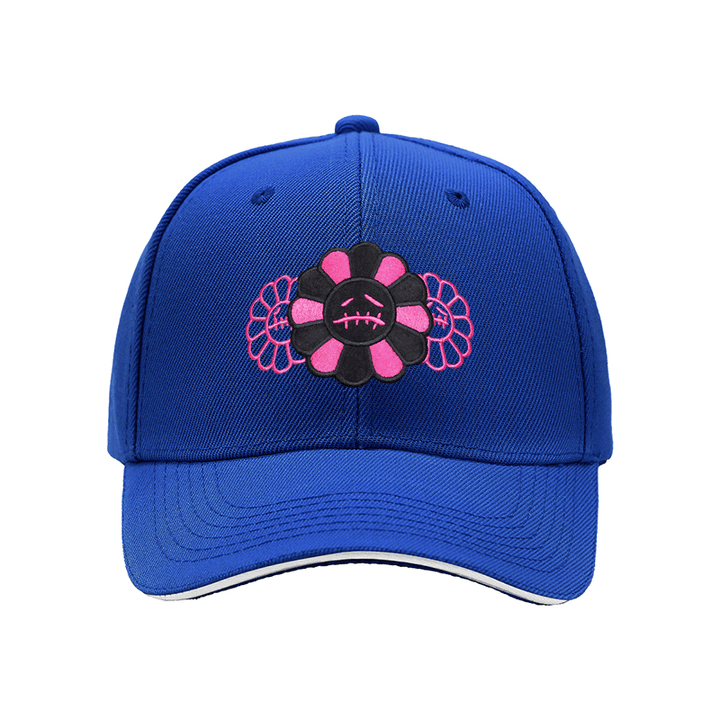 Gorra de Béisbol Clásica con Estampado de Flores, Visera Curva Unisex para Deportes al Aire Libre, Regalo de Navidad, Opción de Regalo para Fiestas de 1 o 2 Piezas