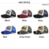 Gorra de Béisbol Unisex Transpirable para Verano - Diseño de Malla Bordada para Máxima Ventilación - Perfecta para Días Calurosos de Verano, Entusiastas de la Pesca y Fans del Hip Hop