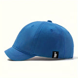 Gorra de Béisbol Ajustable para Hombre con Parche de Letras Hip-Hop - Ajuste Elástico, Estilo Urbano, Poliéster