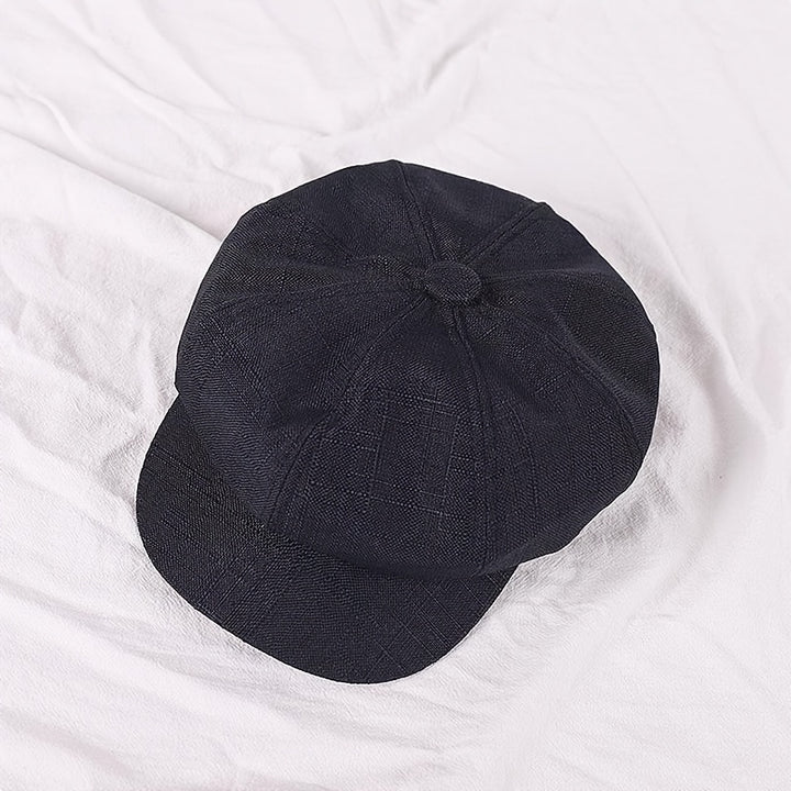 Gorra estilo newsboy vintage para adolescentes, ligera, de cuadros, ideal para otoño/invierno, perfecta para la escuela y uso casual