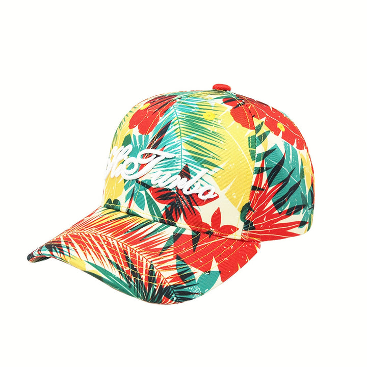 1 Gorra de Béisbol Inspirada en Diseño Floral - Sombrero Deportivo Ligero Ajustable, Transpirable para Viajes y Salidas Diarias Todo el Año, Plegable para Sol