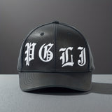 Gorra Snapback Gótica Blanca Bordada y con Hebilla Metálica para Hombre - Textura de Lujo Ajustable, Sombrero de Béisbol Ligero para Uso Casual al Aire Libre, Ropa Urbana de Calle con Estilo y la Declaración Peace No Evil, Sombrero para Exteriores | Mo...