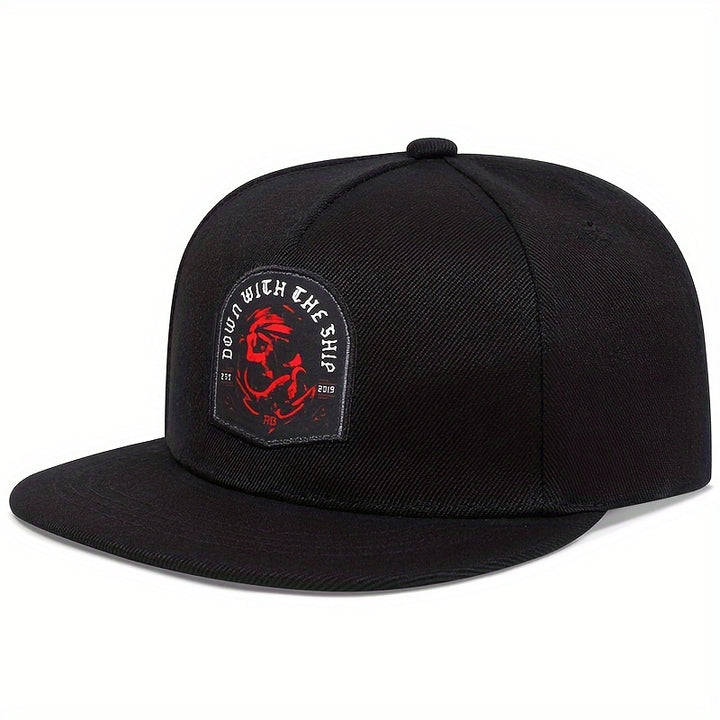 1 gorra de béisbol hip hop para hombre, ajustable y con protección solar, ideal para viajes al aire libre