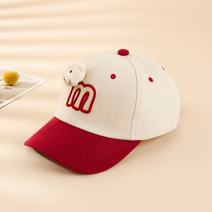 1 pieza, gorra de béisbol, estilo primavera y otoño, 3-7 años, gorra de conejo de moda para niños, gorra de pico de pato, gorro de sol para niñas