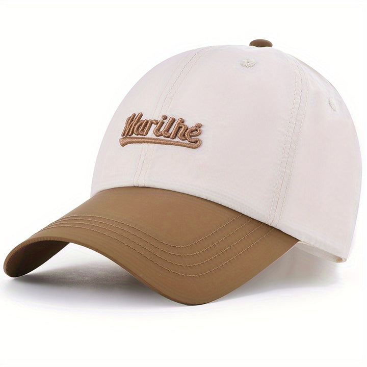 Gorra de béisbol ligera y transpirable para hombres y mujeres - Gorra ajustable con cierre de clic, gorra de verano de secado rápido con diseño de marlín, patrón de rayas blancas y azules, perfecta para pesca, actividades al aire libre y uso casual, gorra