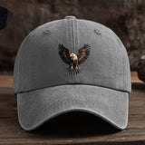 Gorra de béisbol ligera para hombre - Diseño gráfico de águila en vuelo, panel frontal estructurado para exteriores, deportes y ocio - Gorra de béisbol lavable a máquina para uso diario y eventos especiales - Regalo ideal para papá, esposo, atletas - Acce