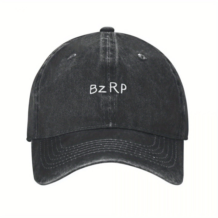 Gorra de Béisbol Ajustable Bizarrap (BZRP) - Algodón Ligero y Transpirable con Logo, Negro | Protección Solar Casual para Hombres y Mujeres, Perfecta para Actividades al Aire Libre