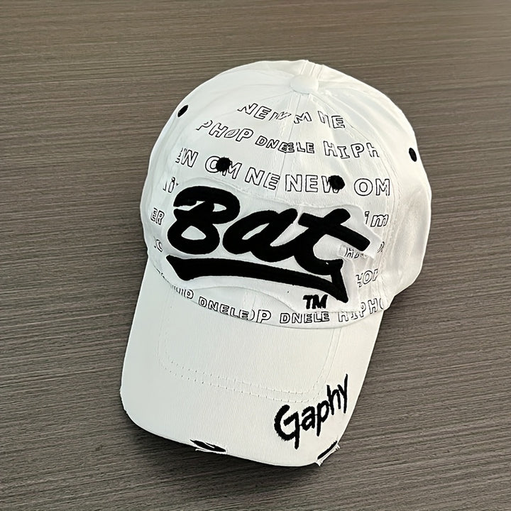 Gorra de béisbol nueva primavera con parche bordado tridimensional y letras, gorra de sol para hombres y mujeres al aire libre, tendencia