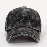 1 Gorra de béisbol de Boston - Gorra ajustable con visera y letras de Boston, ligera, unisex para todas las estaciones, para mujeres y hombres, para el día a día, la oficina y los viajes