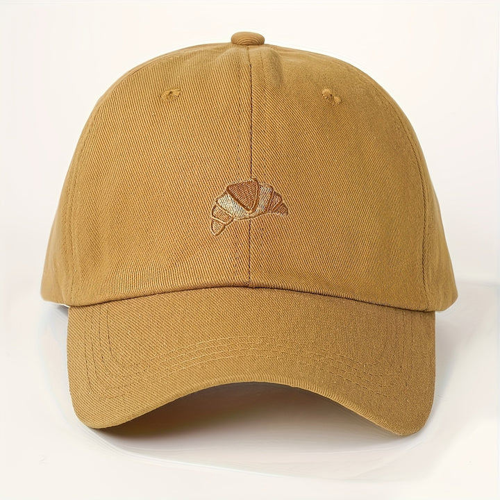 Gorra de béisbol con diseño de avestruz bordado - Gorra ajustable con parte trasera de malla transpirable, ligera y elegante para golf, verano y uso casual - Diseño unisex Y2K en beige, negro, blanco, azul marino, gorra ajustable, accesorio de golf, moda