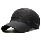 Gorra de béisbol para hombre, ligera, secado rápido, transpirable, protección solar para exteriores, ideal para correr y pescar en verano