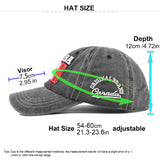 Gorra de Béisbol Bordada con Bandera Canadiense y Parche Perforado - Ajustable con Snapback, Ideal para Streetwear, Trajes de Navidad y Cultura Canadiense (Diseño Bordado)