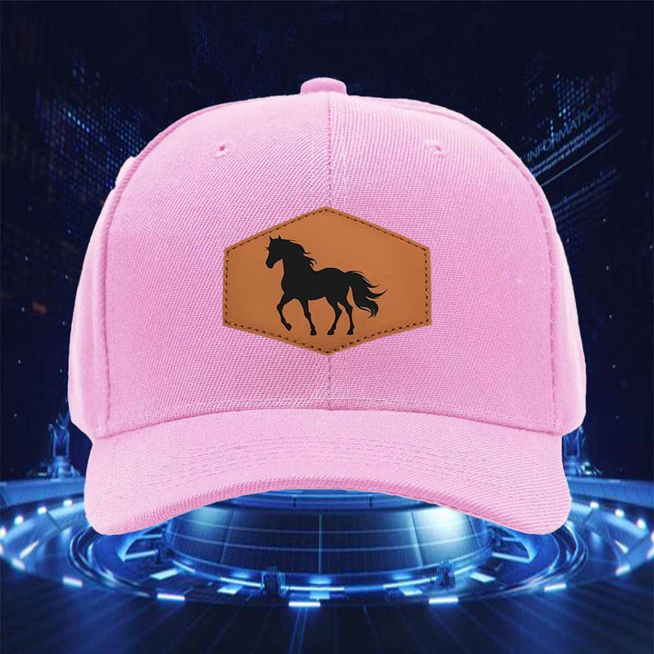 Gorra Trucker Snapback para Amantes de los Caballos - con Gráfico de Caballo Naranja, Poliéster Duradero, Ajuste Ajustable para Hombres y Mujeres, Perfecta para Ocio al Aire Libre, Deportes y Celebraciones Festivas, Regalos para Amantes de los Caballos, G