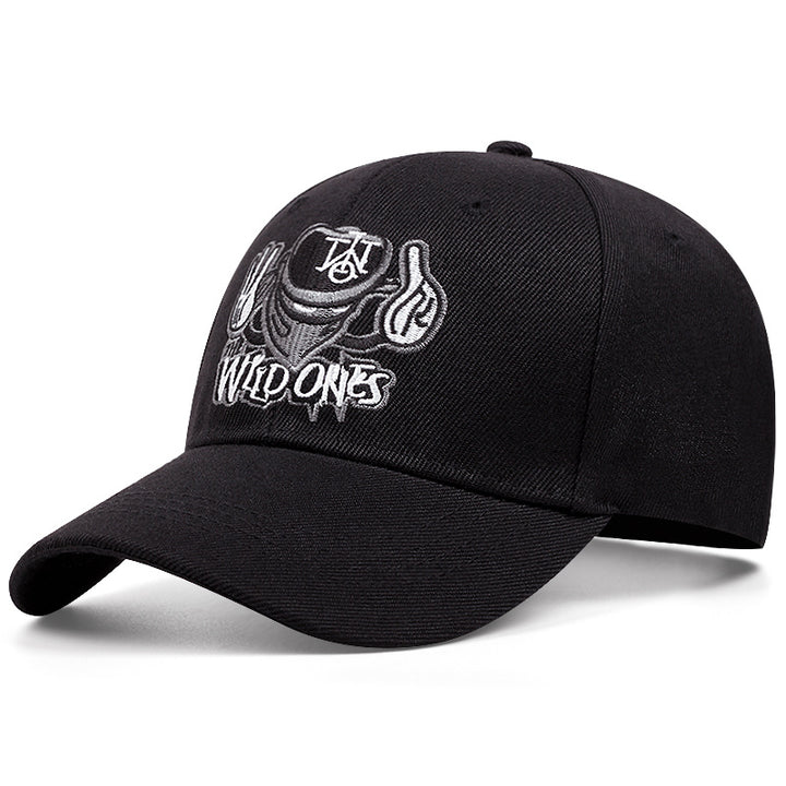 Gorra de béisbol unisex con diseño gráfico bordado - Cierre ajustable con visera, tejido suave y transpirable, patrón geométrico, comodidad para todas las estaciones