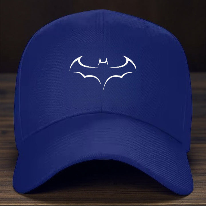 Gorra de béisbol con estampado de murciélago, gorra trucker ajustable para hombres y mujeres, ideal para deportes al aire libre