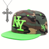 2 Piezas Gorra de Béisbol Bordada Estilo Hip Hop para Todas las Estaciones, Regalo Ideal para Navidad