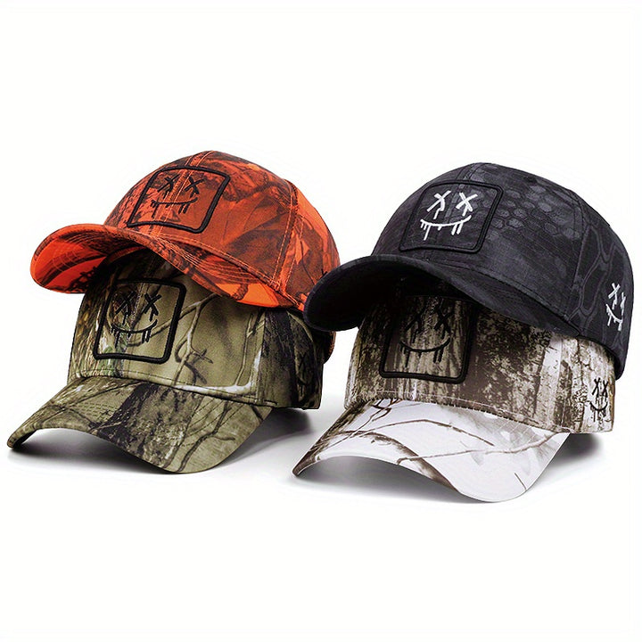 Tela. 2025 Nuevo Gorro de Béisbol Deportivo para Hombre - Snapback Ajustable, Estilo Casual con Diseño Gráfico Elegante, Béisbol. Tela.