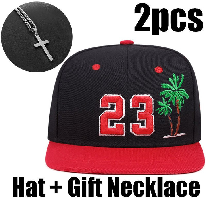Dos piezas de gorra de béisbol hip hop con bordado de 23 letras, estilo callejero, deportivo y casual, unisex, diseño para parejas, ideal para uso diario y regalos, Cubierta Deportiva para la Cabeza,Ropa Urbana de Moda,Sombrero de Moda Urbana,Tejido Trans