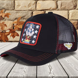 Gorra de Béisbol WB Warner Bros. DC Justice League - Gorra Snapback Ajustable con Superman, Batman, Wonder Woman - Protección Solar Transpirable, para Comic-Con, Halloween, Navidad, Regalos de Cumpleaños - Coleccionable de Superhéroes con Licencia Oficial